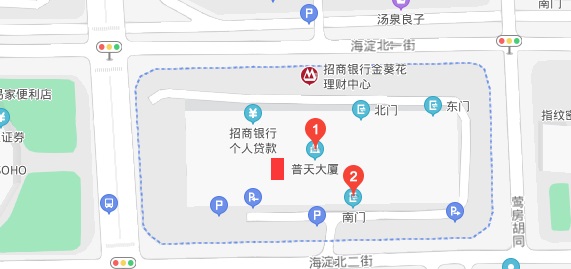 大厦简略地图